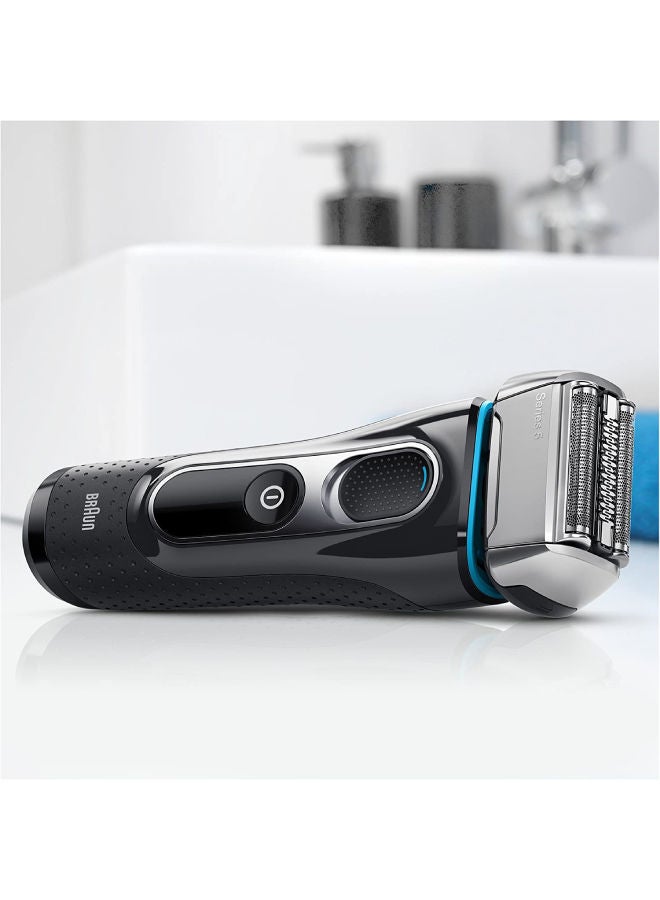 براون ماكينة حلاقة  5195cc من السلسلة 5 مع شنطة للسفر أسود - Image 2