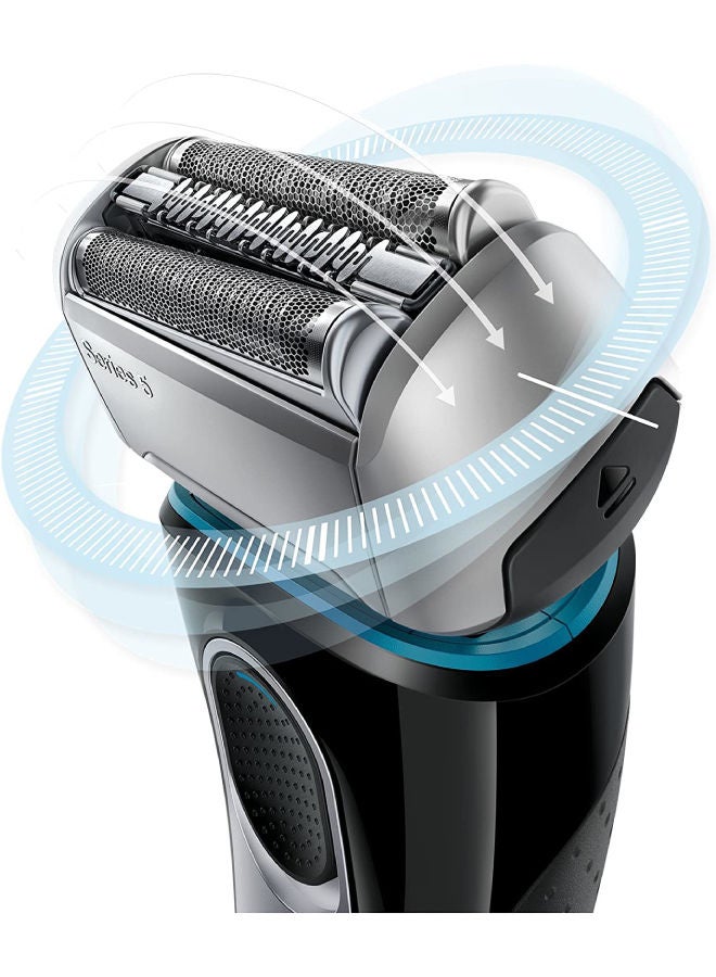 براون ماكينة حلاقة  5195cc من السلسلة 5 مع شنطة للسفر أسود - Image 3