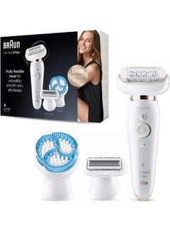 BRAUN Silk-epil 9 Flex SES 9010 3D Beauty Set White  - Image 1
