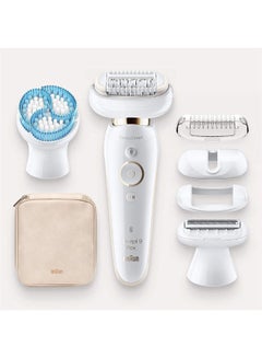 BRAUN Silk-epil 9 Flex SES 9010 3D Beauty Set White  - Image 4