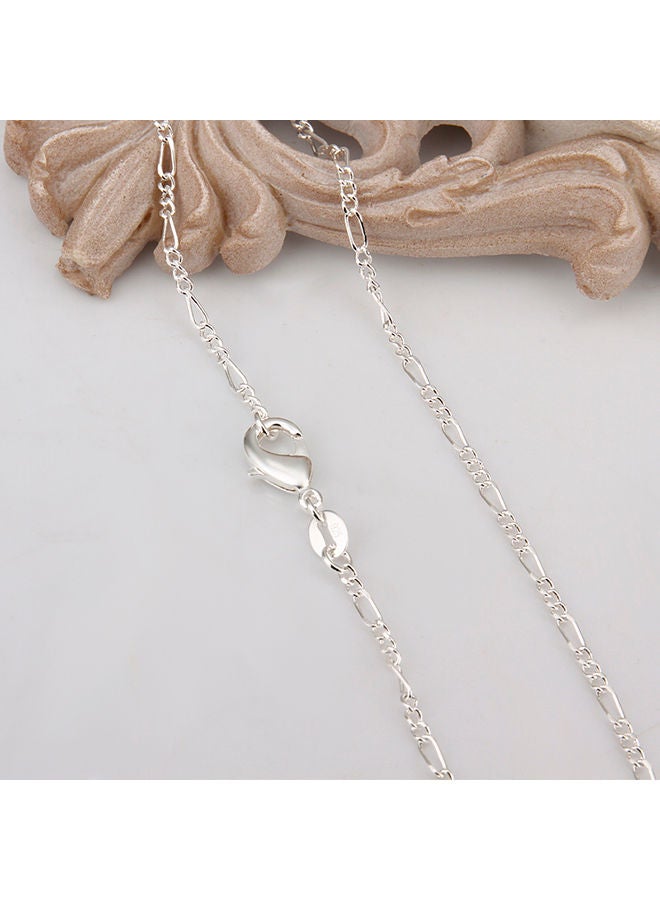 SKMEI - Women Silver Plated Necklace LKNSPCC01320 - Image 1