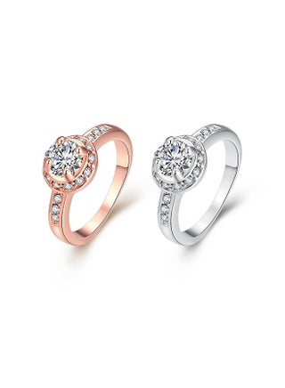 Fashionable Latest Shinny Simple Ring Akr021B6