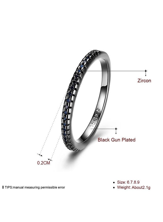 SKMEI - Fashionable Latest Shinny Simple Ring Lkn18Krgpr2035B9 - Image 1
