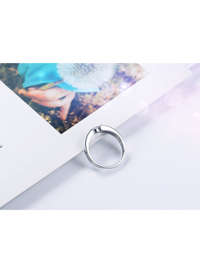SKMEI - Fashionable Latest Shinny Simple Ring Lkns925R02124 - Image 1
