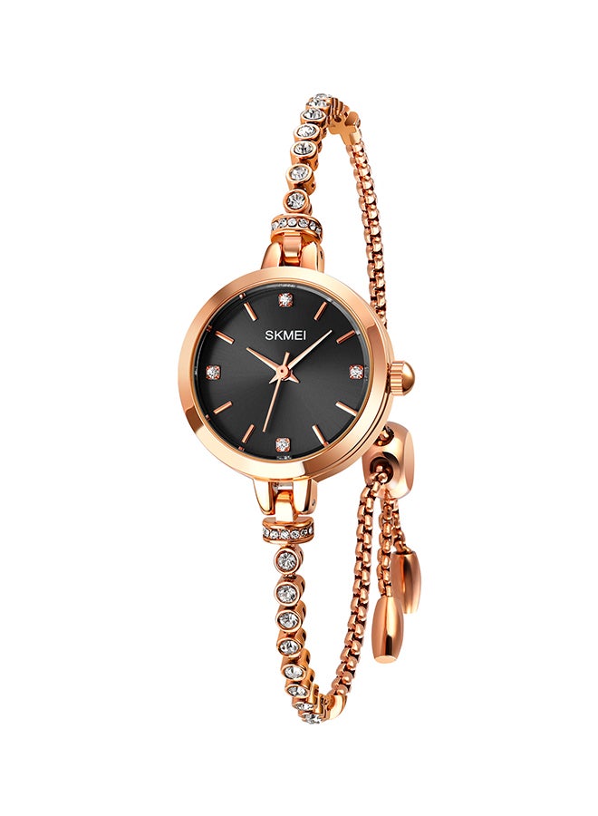 سكمي ساعة كوارتز للسيدات من البلاستيك المقاوم للماء ذات علامة تجارية فاخرة وبسيطة للسيدات 1854 للنساء - Image 1