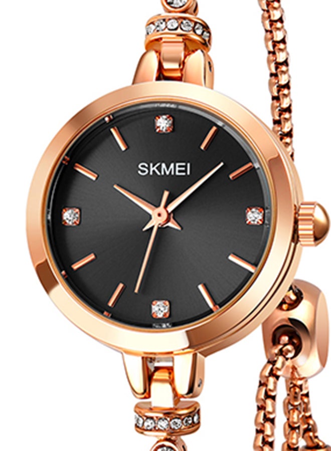 سكمي ساعة كوارتز للسيدات من البلاستيك المقاوم للماء ذات علامة تجارية فاخرة وبسيطة للسيدات 1854 للنساء - Image 5