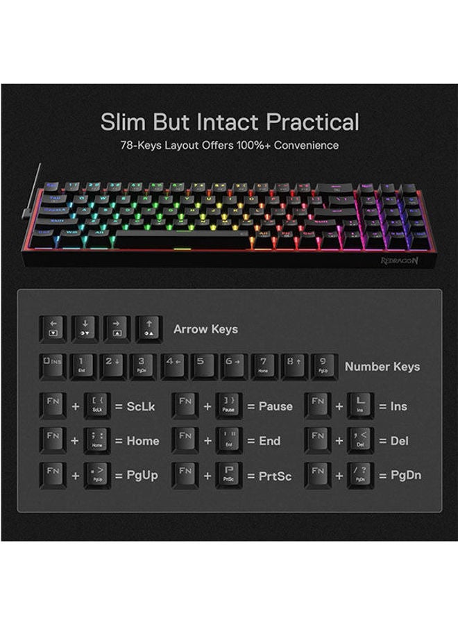 Wired Mechanical Gaming Keyboard