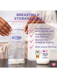 Lansinoh Breastmilk Storage Bag, 50 Counts  - Image 5