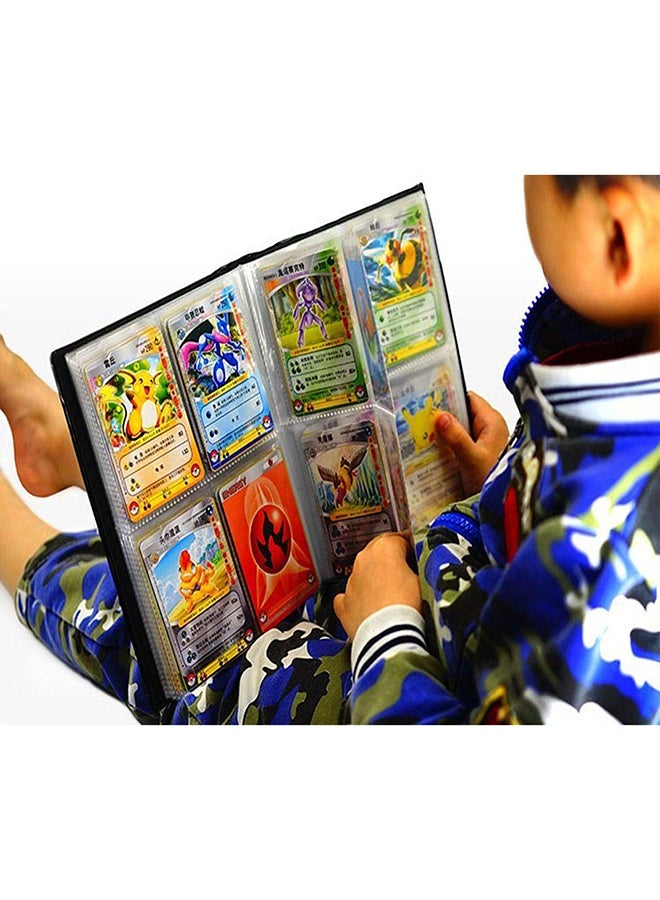 جو باي ألبوم بطاقات تداول البوكيمون من 20 صفحة مزين بطبعة شخصية بيكاتشو 70 X 94 - Image 4