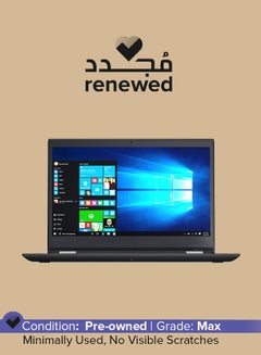 لينوفو تم تجديده - كمبيوتر محمول Yoga 370 مزود بشاشة لمس مقاس 13.3 بوصة تعمل باللمس وشاشة قابلة للدوران 360 درجة، ومعالج Core i7/الجيل السابع/ذاكرة وصول عشوائي سعتها 8 جيجابايت/محرك أقراص SSD سعة 256 جيجابايت/بطاقة رسومات Intel HD  - Image 1