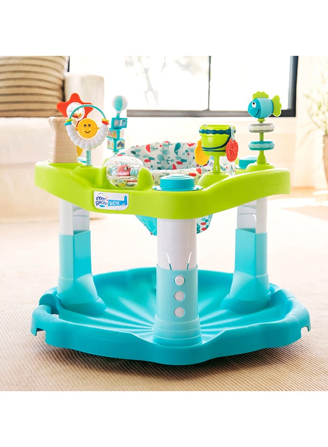 evenflo - Exersaucer Seaside Splash Activity Center - Blue - Image 1