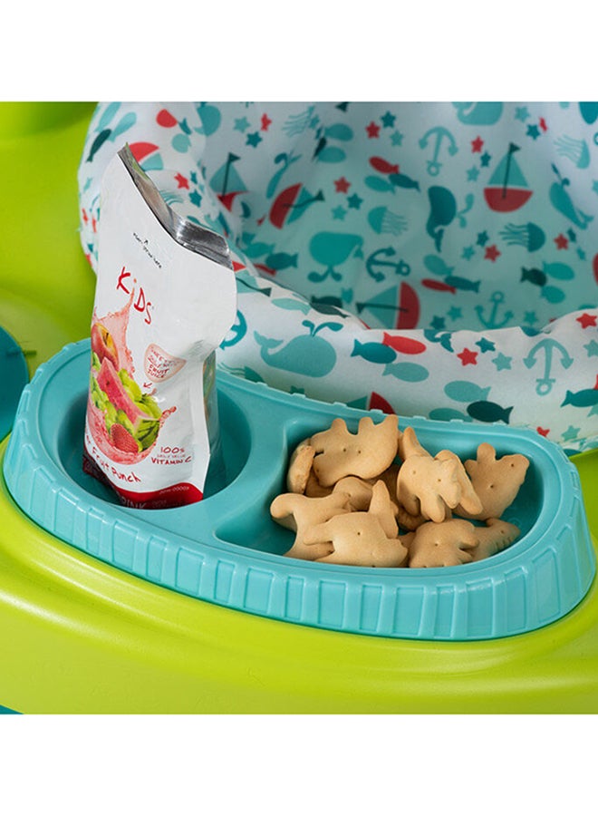 evenflo - Exersaucer Seaside Splash Activity Center - Blue - Image 1