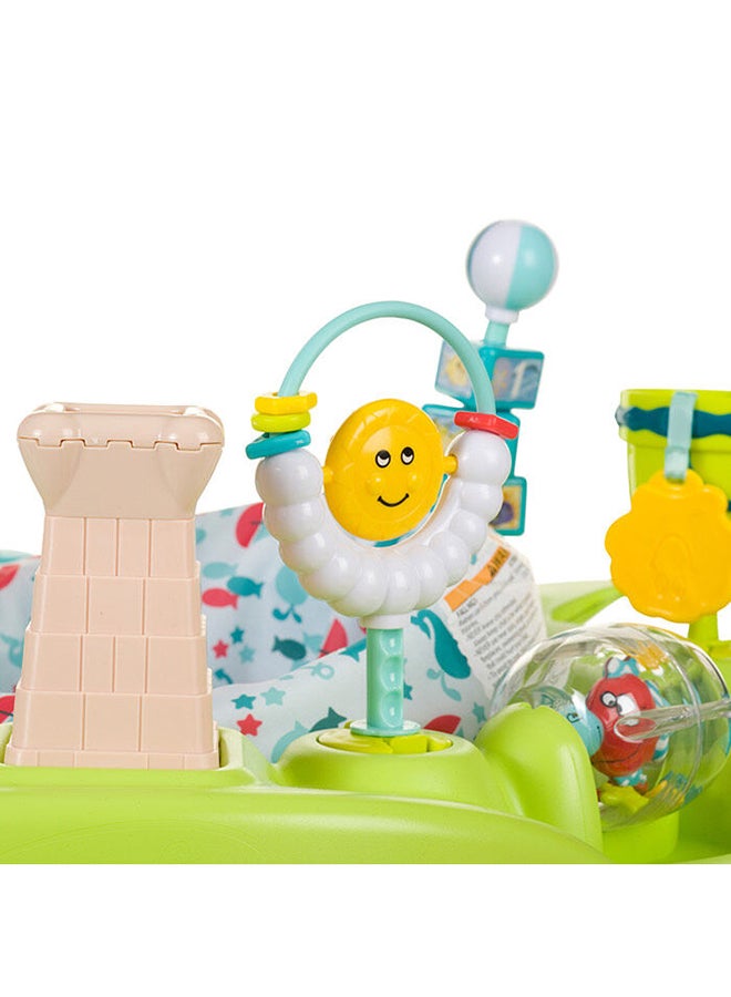 evenflo - Exersaucer Seaside Splash Activity Center - Blue - Image 1