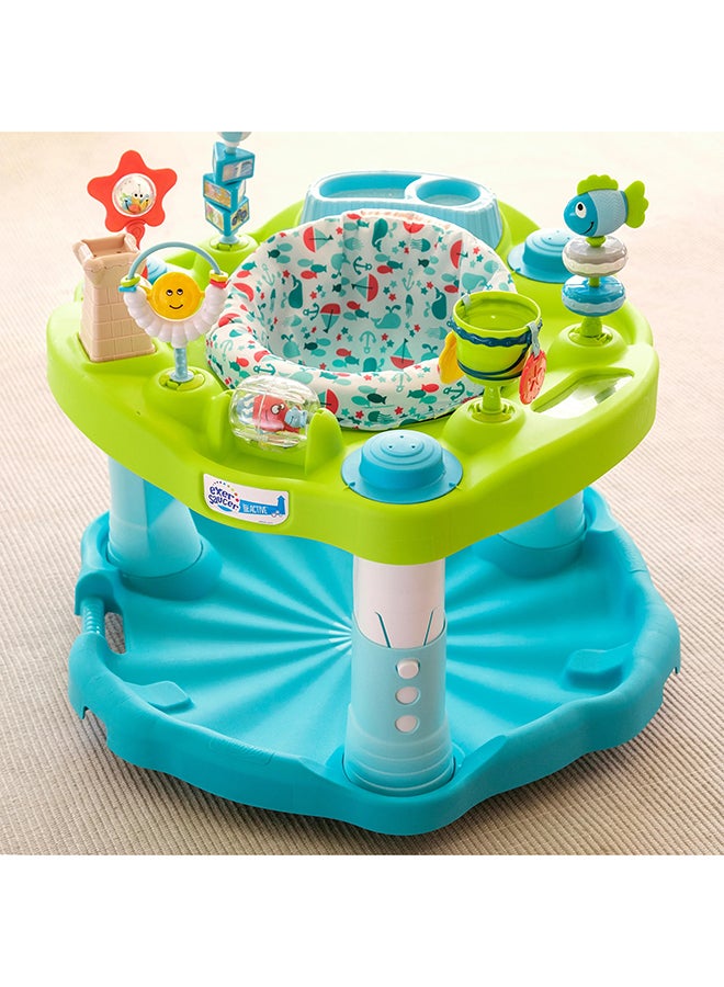 evenflo - Exersaucer Seaside Splash Activity Center - Blue - Image 1