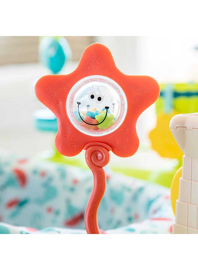 evenflo - Exersaucer Seaside Splash Activity Center - Blue - Image 1