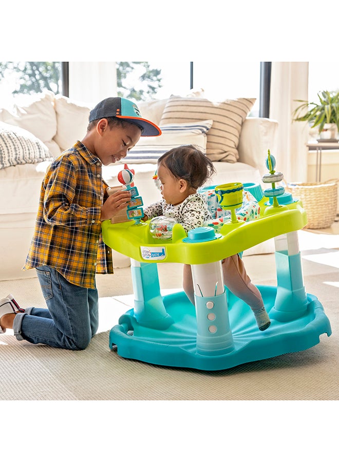 evenflo - Exersaucer Seaside Splash Activity Center - Blue - Image 1