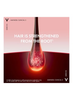 VICHY Dercos Energy Plus Stimulating And Anti Hair Loss Shampoo With Aminexil 400grams  - Image 3