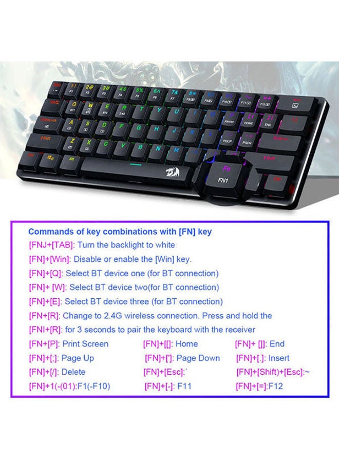 REDRAGON Super Thin Mechanical Gaming Keyboard - Image 2