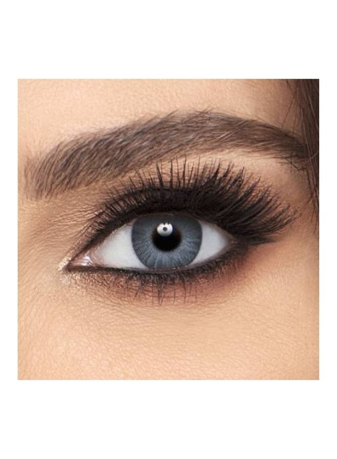 فريش لوك عدسات لاصقة ملونة شهرية للاستخدام مرة واحدة باللون الرمادي الاسترليني - Image 1