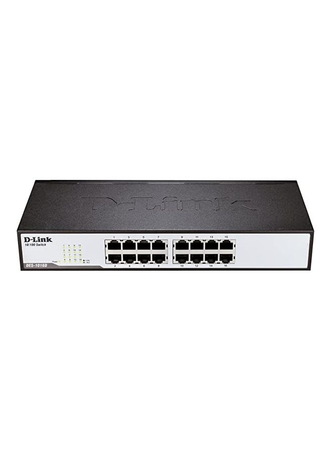 دي لينك DES-1016D مفتاح 16 منفذ 10/100 ميجابايت في الثانية  - Image 1
