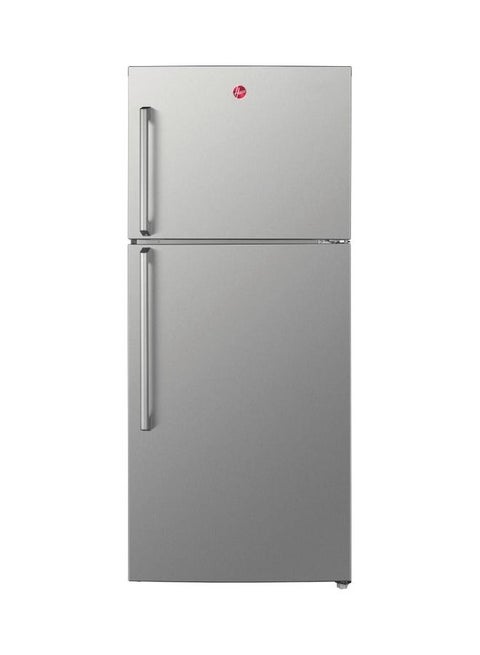 533 Liters Double Door Top Mount Refrigerator Dual Inverter Fridge And Freezer Total No Frost Multi Air Flow LED Lights Crisper With Humidity Control Steel Finish HTR-M533-S Silver