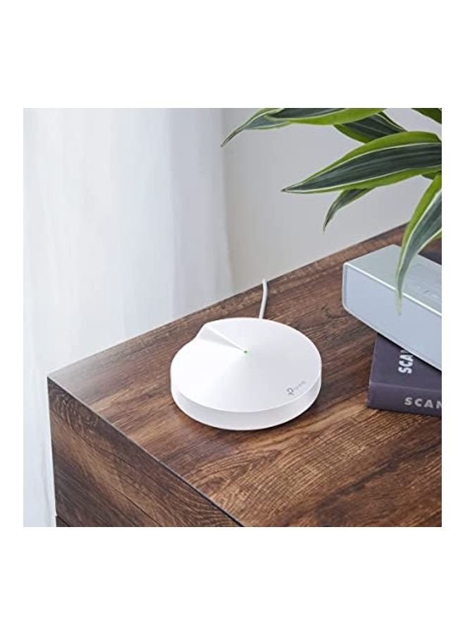 TP-LINK - Deco M5 (1er Pack) Mesh AC1300 Whole-Home WLAN Accesspoint White - Image 1