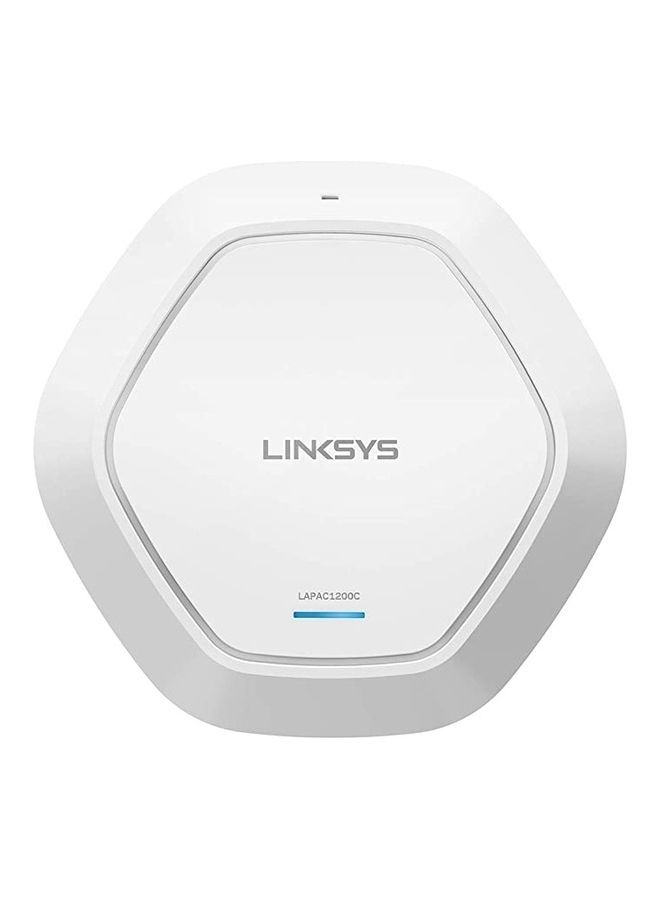 LINKSYS - LAPAC1200C AC1200 Wireless Access Point for Business (Cloud Management PoE WiFi Access Point) White - Image 1
