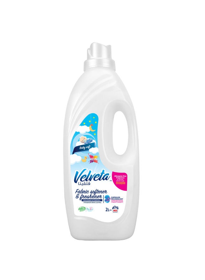Velveta - Extra Mild Fabric Softener And Freshener Gel 2Liters - Image 1