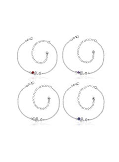 SKMEI Beautiful Ankle Bracelets Initial Diamond Anklets For Women Spa003C  - Image 1