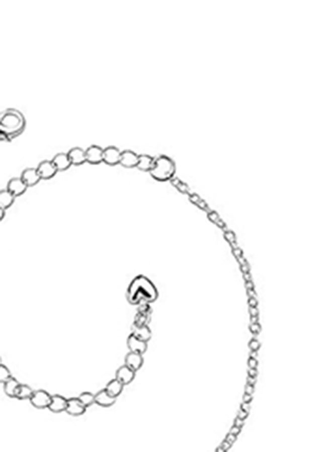 سكمي أساور كاحل جميلة بحروف أولية وألماس للنساء Spa007D - Image 5