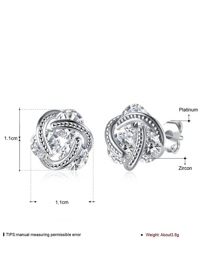 سكمي أقراط نسائية عصرية Kzce093C - Image 3