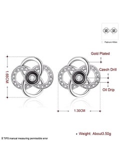 Fashion Ladies Earrings Lkn18Krgpe1046C