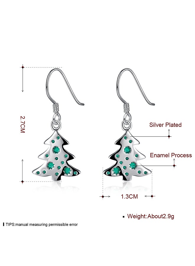 سكمي أقراط موضة للسيدات Lknspce841A - Image 2