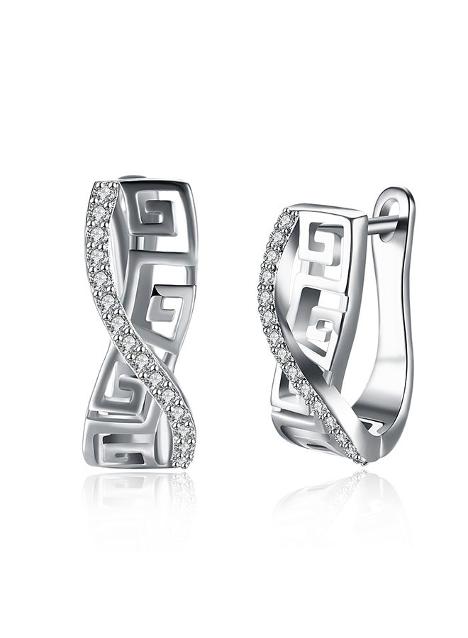 سكمي أقراط نسائية عصرية Kzce099C - Image 1