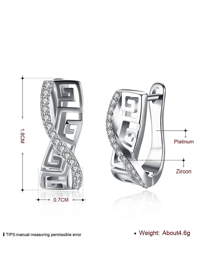 سكمي أقراط نسائية عصرية Kzce099C - Image 2