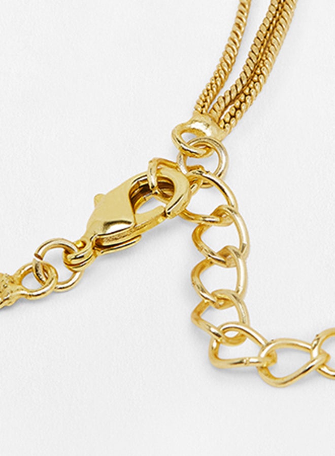 Pipa Bella - Austra Necklace With Gold Pearls - Image 1