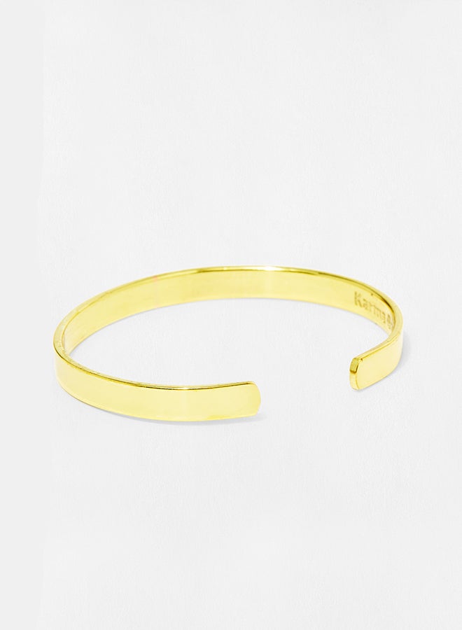 Pipa Bella Gold Plated You Got This Resolution 2021 Karma Bangle - Image 2