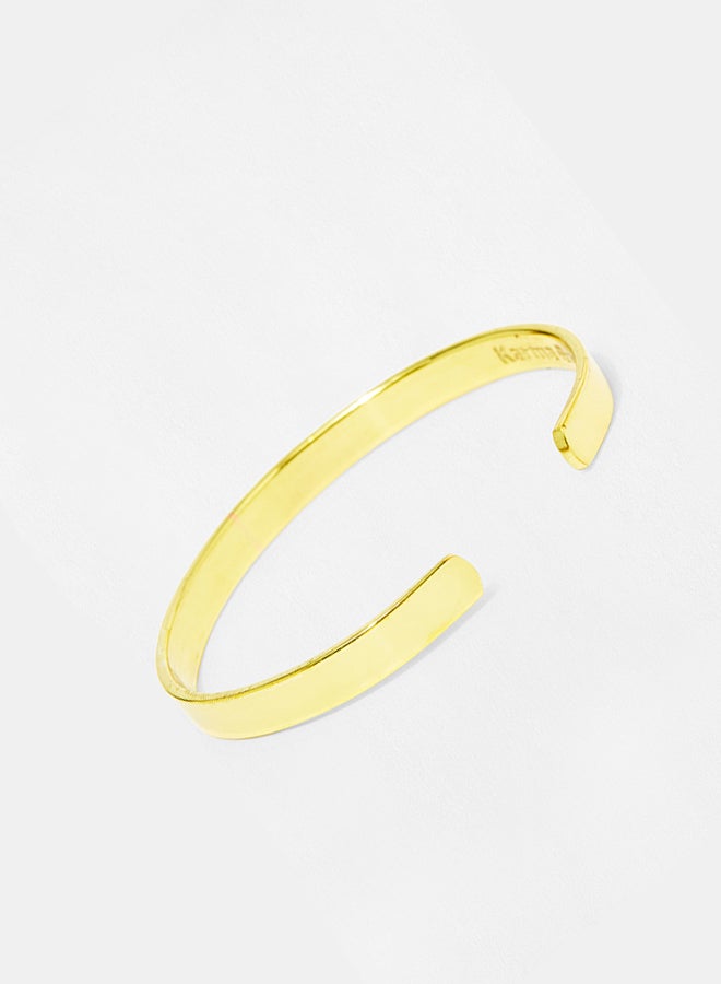 Pipa Bella Gold Plated You Got This Resolution 2021 Karma Bangle - Image 4
