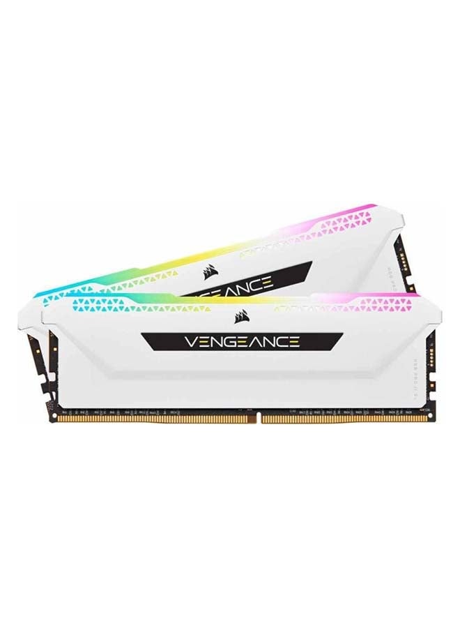 CORSAIR Vengeance LPX 16GB (2x8GB) DDR4 DRAM 3200MHz XMP 2.0 High C16 Desktop Memory Kit | White  - Image 1