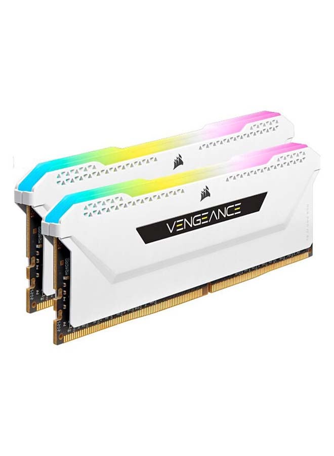 CORSAIR Vengeance LPX 16GB (2x8GB) DDR4 DRAM 3200MHz XMP 2.0 High C16 Desktop Memory Kit | White  - Image 5