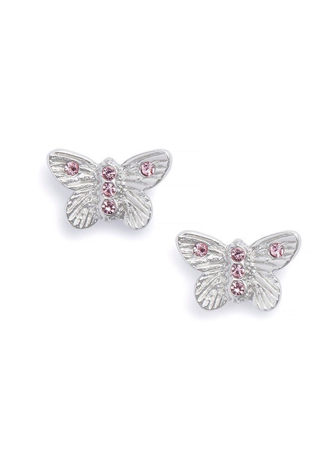 OLIVIA BURTON - Bejewelled Butterfly Women's Stud Earrings - OBJ16MBE08 - Image 1