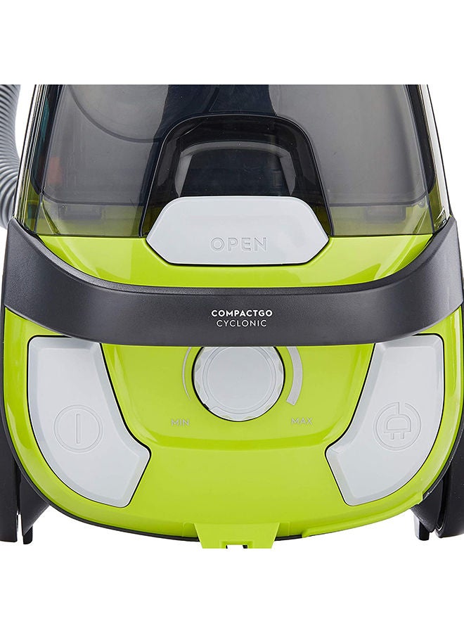 Electrolux 1600 W Bagless Canister Vacuum Cleaner 1600 W Z1231 Green/Black - Image 3