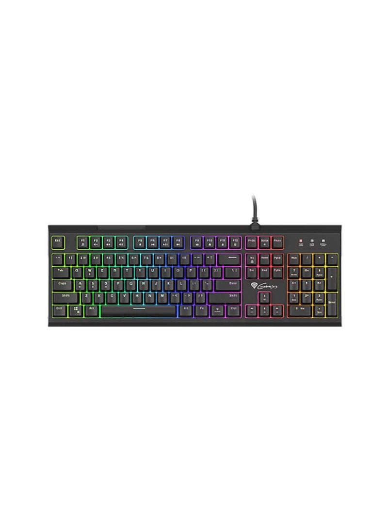 GENESIS - Gaming Keyboard RGB 7 Zone Backlight With USB - Image 1