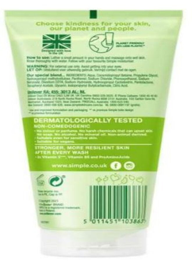 simple Refreshing Facial Wash 150ml - Image 2