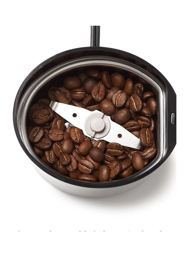 ساتشي مطحنة قهوة بخاصية النبضات 400.0 W NL-CG-4961-BK لون فضي - Image 2