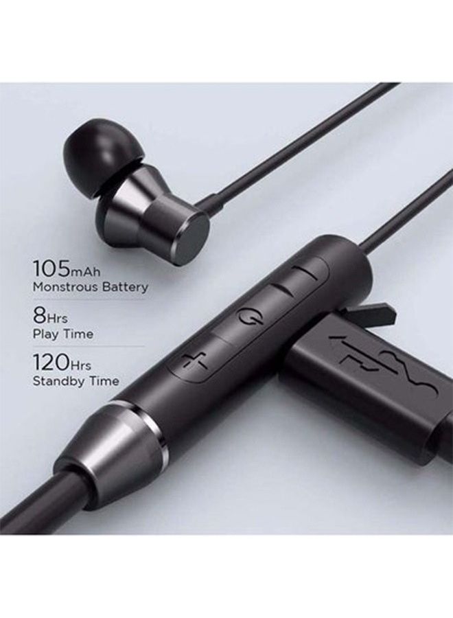 لينوفو 2-Piece Bluetooth In-Ear Neckband Earbuds Black  - Image 5