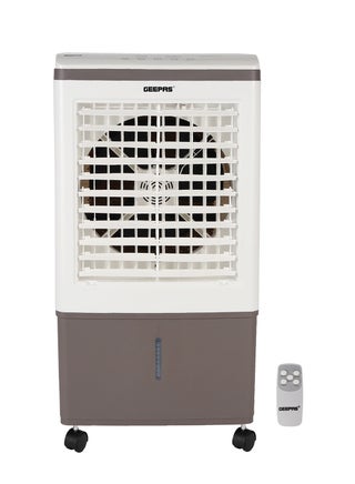 Portable Digital Air Cooler with Remote Control | LED Display | Wide Angel Horizontal Oscillation | Timer Function | 2 Ice Box 45 L 150 W GAC9433 White and Grey - v1677221771/N17964585A_1