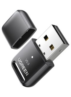 USB Bluetooth Adapter For PC Bluetooth Dongle for Wireless Mouse, Keyboard, Xbox, Switch Pro Controllers, Laptop, Headsets, Speakers, PS5 ,Driver-free Wireless  Adapter for Windows 8.1/10/11 Black