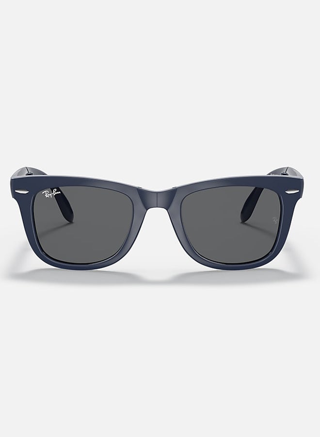 Ray-Ban - Folding Wayfarer Sunglasses -RB4105 6197/B1 50 22 140 3N FOLDING WAYFARER - Image 1