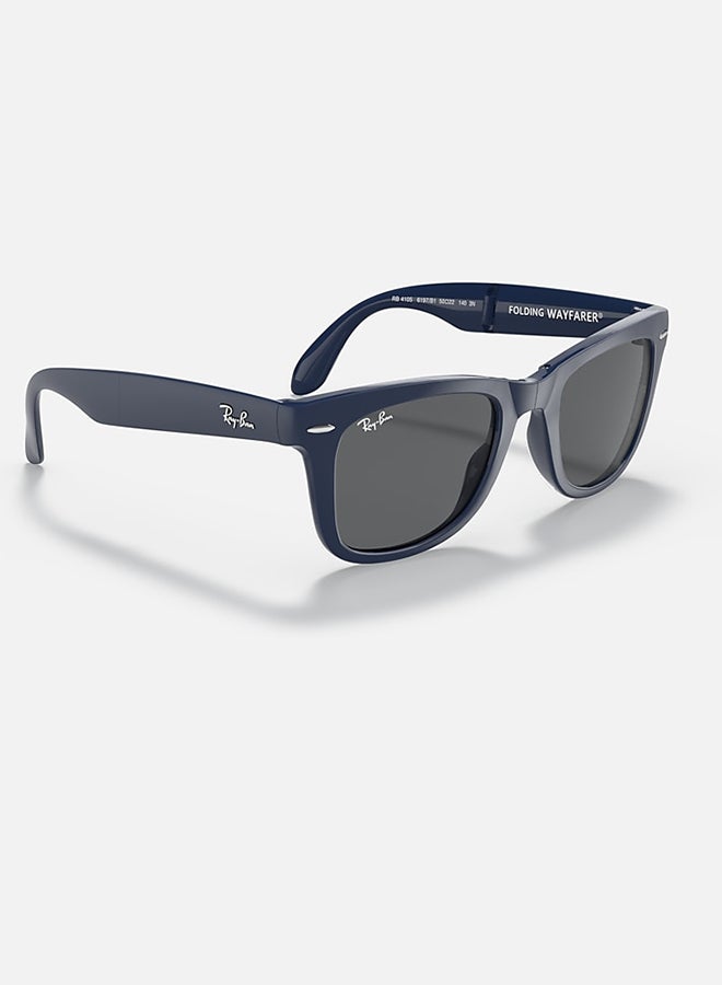 Ray-Ban - Folding Wayfarer Sunglasses -RB4105 6197/B1 50 22 140 3N FOLDING WAYFARER - Image 1